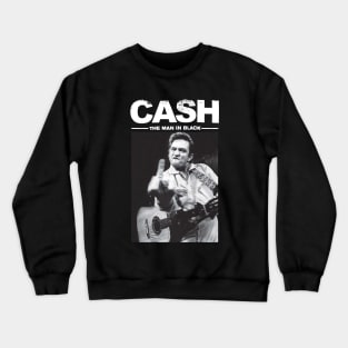 Middle Finger Johnny Cash | Vintage Crewneck Sweatshirt